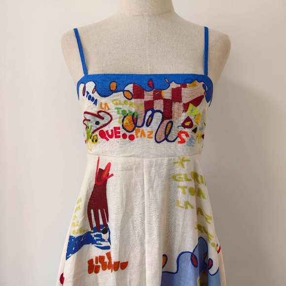 Alemais Colorful Printed Maxi Dress - Picture 7 of 13